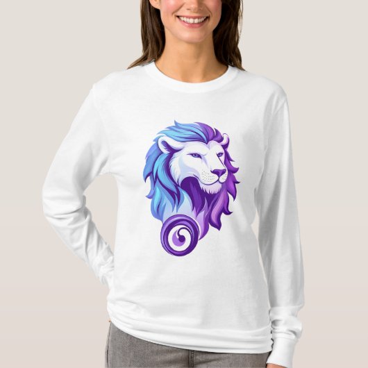T-shirt Lion éthéré de Léon (Devant)