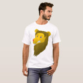 T-shirt Lion fâché (Devant entier)