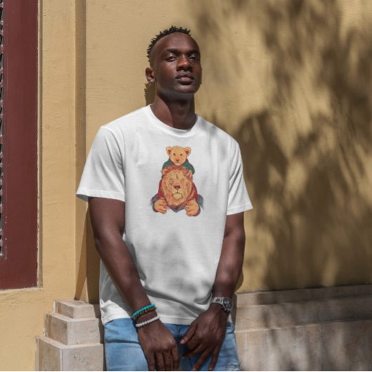 T-shirt Lion Father And Son