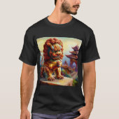 T-shirt Lion Foo Chinois (13) (Devant)