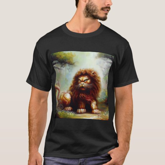 T-shirt Lion Foo Chinois (15) (Devant)