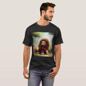 T-shirt Lion Foo Chinois (15) (Devant entier)