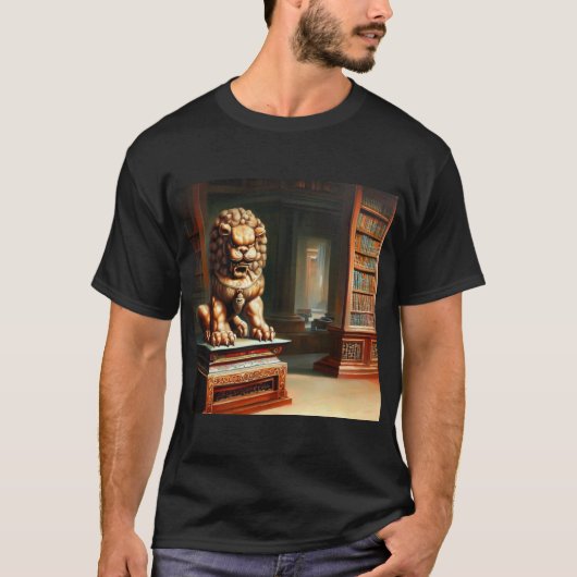 T-shirt Lion Foo Chinois (30) (Devant)