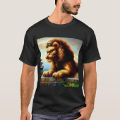 T-shirt Lion Foo Chinois (31) (Devant)
