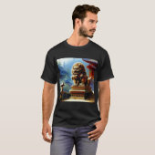 T-shirt Lion Foo Chinois (7) (Devant entier)