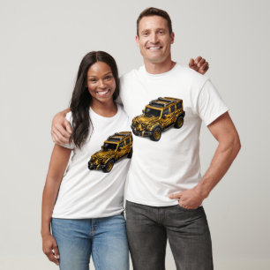 T-shirt Lion Gold Adventure SUV — BV-JLG