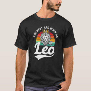 T-shirt Lion Graphic Juillet Août Anniversaire Leo Zodiac