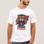 T-shirt Lion Gym – Evolve Power Beast Mode Tee (Devant)