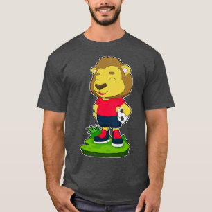 T-shirt Lion Handball player Handball