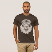T-shirt Lion Head Bella Canvas (Devant entier)