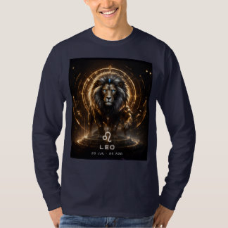 T-shirt Lion, horoscope,