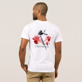 T-shirt Lion Hunter Spear (Dos entier)