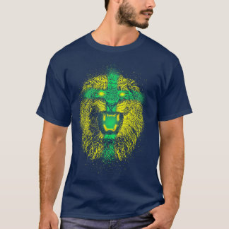 T-shirt Lion jaune
