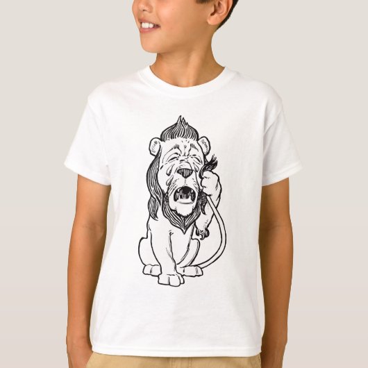T-shirt Lion lâche (Devant)