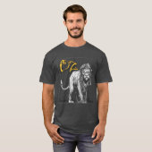T-shirt Lion lâche de OZ (Devant entier)