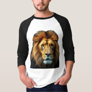 T-shirt Lion Le Maître de la Bravoure Chemise à manches 3/