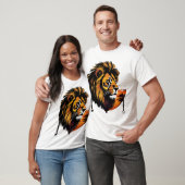 T-shirt Lion Lisse (Unisexe)