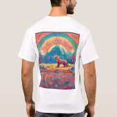T-shirt Lion Lisse (Dos)