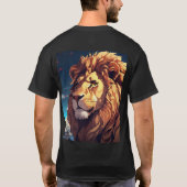 T-shirt Lion Lisse (Dos)
