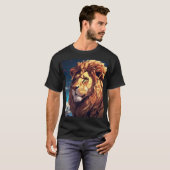 T-shirt Lion Lisse (Devant entier)