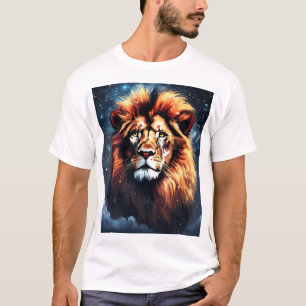 T-shirt Lion Lisse