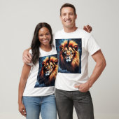 T-shirt Lion Lisse (Unisexe)
