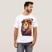 T-shirt Lion Lisse (Devant entier)