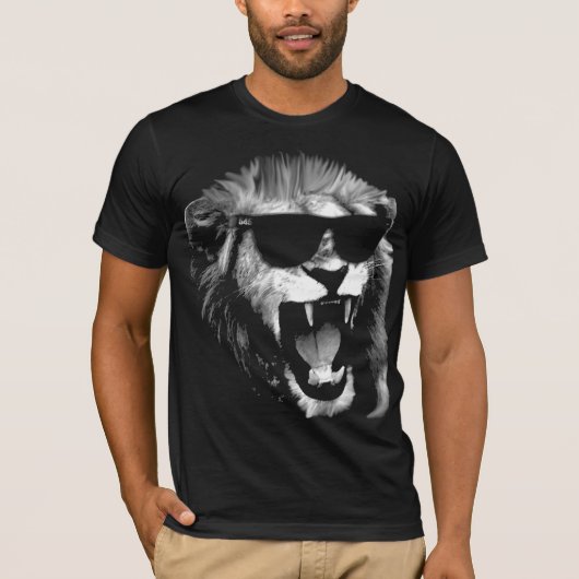 T-shirt Lion louche (Devant)