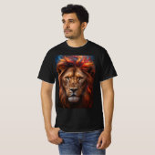 T-shirt Lion majestée (Devant entier)