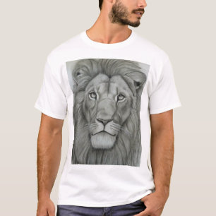 T-shirt Lion Majestueux