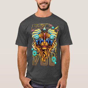 T-shirt Lion mécanique Leo Horoscope Signe du zodiaque