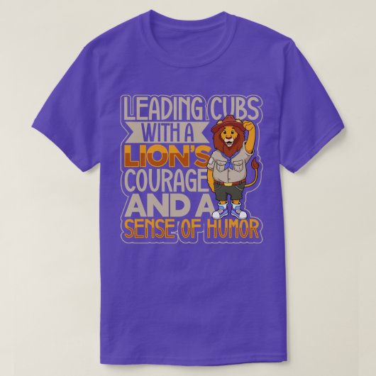 T-shirt Lion meilleurs petits Scoumaster (Design devant)