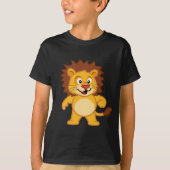 T-shirt Lion mignon (Devant)