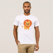 T-shirt Lion mignon (Devant entier)