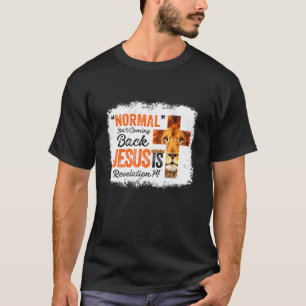 T-shirt Lion Normal ne revient pas Jésus est chrétien B