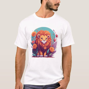 T-shirt Lion Nursery Art