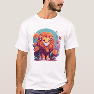 T-shirt Lion Nursery Art