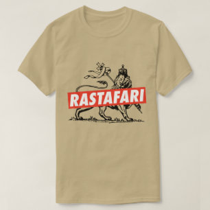 T-shirt Lion of Judah Jah Rastafari Empress Rasta Shirt