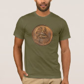 T-shirt Lion of Judah - Rasta Jah Army - Reggae Shirt (Devant)