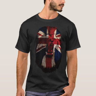 T-shirt Lion Patriotique Britannique