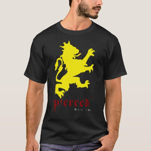 T-shirt Lion percé de Juda (Devant)