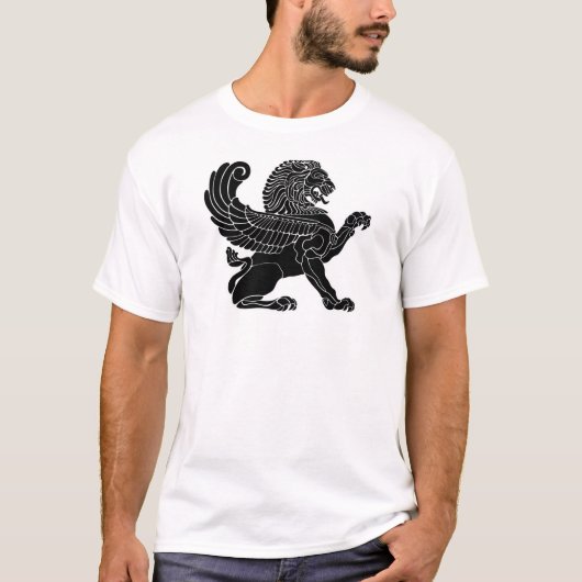 T-shirt lion persan (Devant)