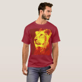 T-shirt Lion Pop Art (Devant entier)