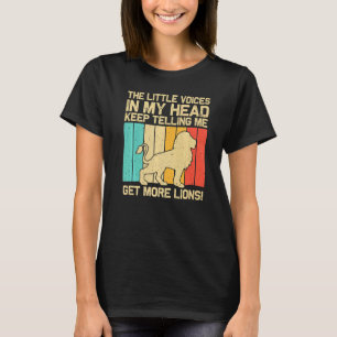 T-shirt Lion Pour Hommes Femmes Safari Africain Zoo Animal