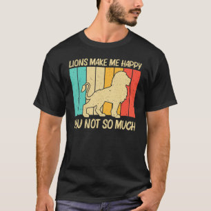 T-shirt Lion Pour Hommes Femmes Safari Africain Zoo Animal
