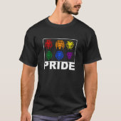 T-shirt Lion Pride LGBT (Devant)