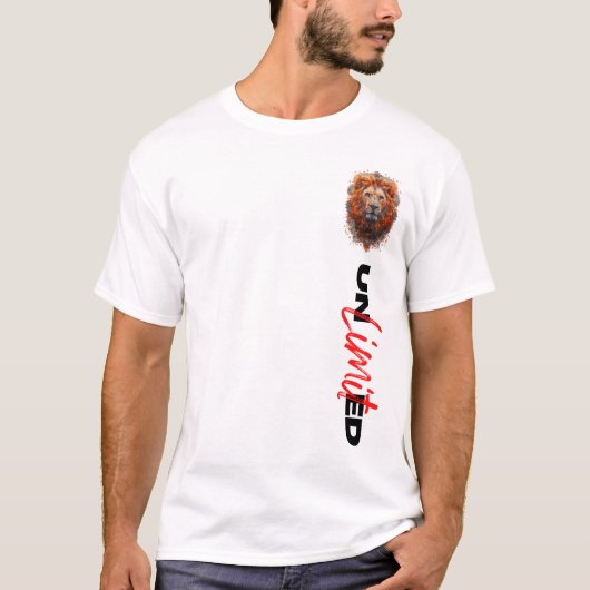 T-shirt Lion Régulier Illimité (Devant)