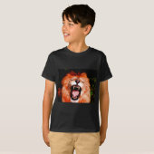 T-shirt Lion Roaring (Devant entier)