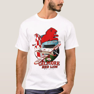 T-shirt Lion rouge Wedell Williams 44 de Gilmore