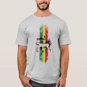 T-shirt Lion royal reggae (Devant)